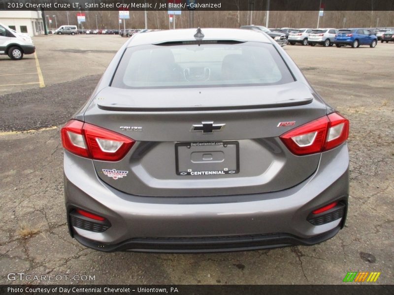 Satin Steel Gray Metallic / Jet Black/­Galvanized 2019 Chevrolet Cruze LT