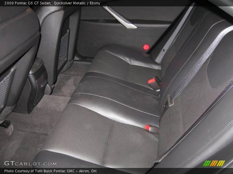 Quicksilver Metallic / Ebony 2009 Pontiac G6 GT Sedan