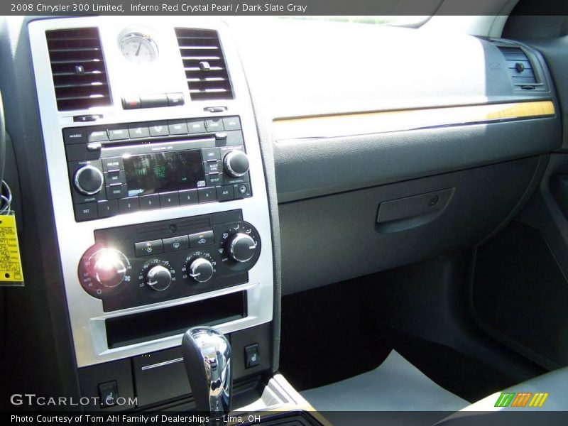 Inferno Red Crystal Pearl / Dark Slate Gray 2008 Chrysler 300 Limited