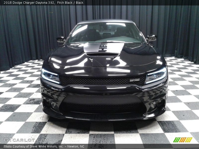 Pitch Black / Black 2018 Dodge Charger Daytona 392