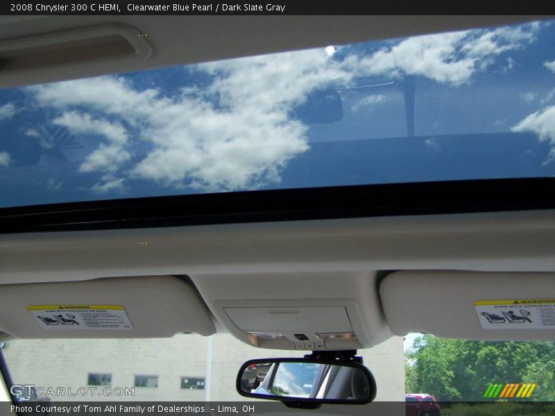 Clearwater Blue Pearl / Dark Slate Gray 2008 Chrysler 300 C HEMI