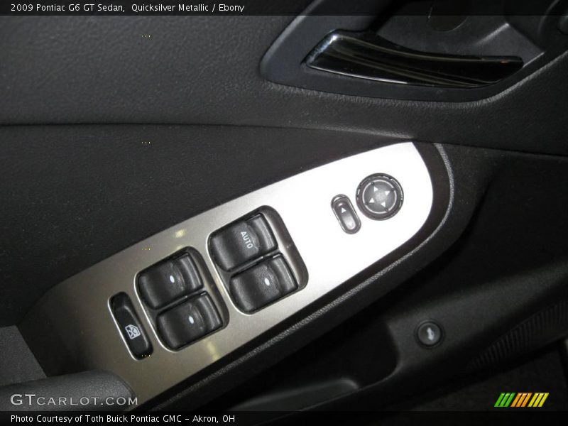 Quicksilver Metallic / Ebony 2009 Pontiac G6 GT Sedan