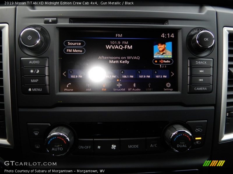 Controls of 2019 TITAN XD Midnight Edition Crew Cab 4x4
