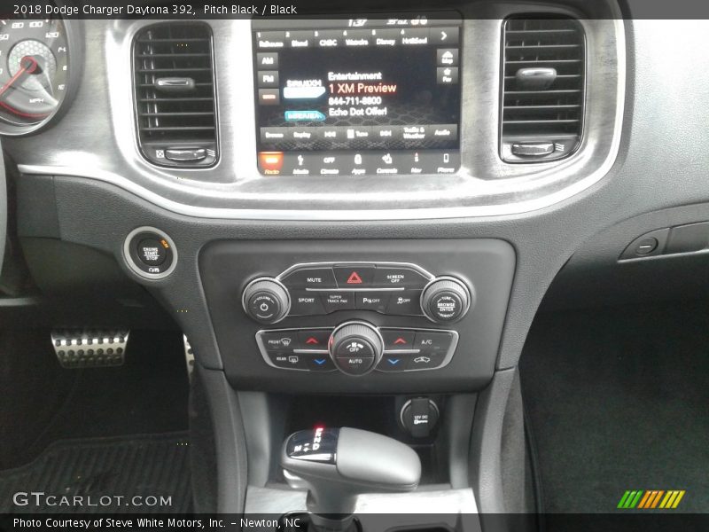 Pitch Black / Black 2018 Dodge Charger Daytona 392