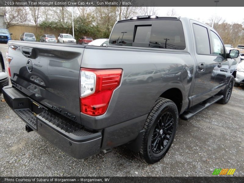 Gun Metallic / Black 2019 Nissan Titan Midnight Edition Crew Cab 4x4