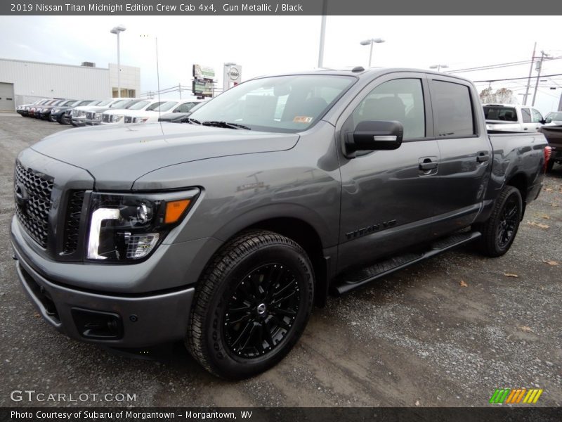  2019 Titan Midnight Edition Crew Cab 4x4 Gun Metallic