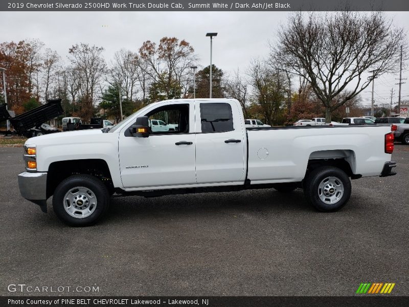 Summit White / Dark Ash/Jet Black 2019 Chevrolet Silverado 2500HD Work Truck Double Cab