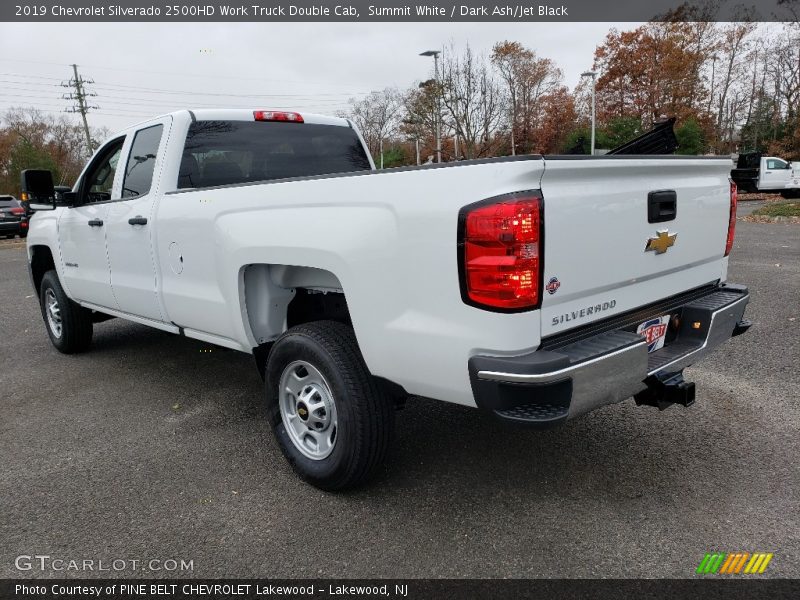 Summit White / Dark Ash/Jet Black 2019 Chevrolet Silverado 2500HD Work Truck Double Cab