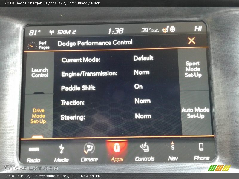 Pitch Black / Black 2018 Dodge Charger Daytona 392