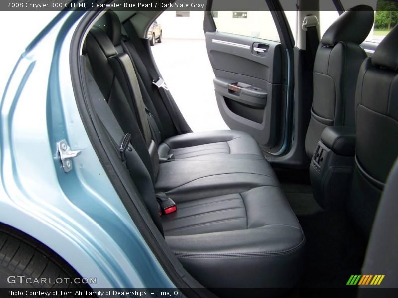 Clearwater Blue Pearl / Dark Slate Gray 2008 Chrysler 300 C HEMI