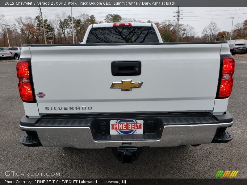 Summit White / Dark Ash/Jet Black 2019 Chevrolet Silverado 2500HD Work Truck Double Cab