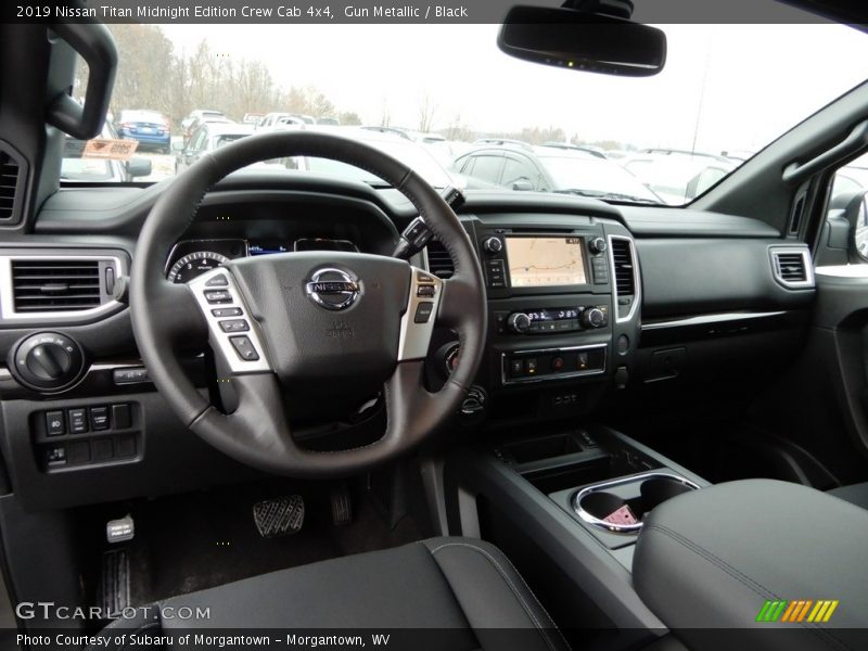  2019 Titan Midnight Edition Crew Cab 4x4 Black Interior