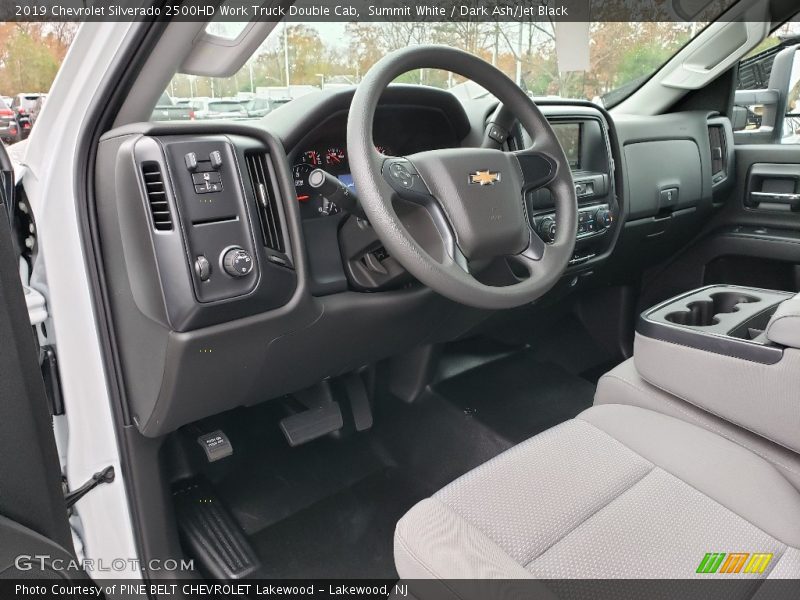 Summit White / Dark Ash/Jet Black 2019 Chevrolet Silverado 2500HD Work Truck Double Cab