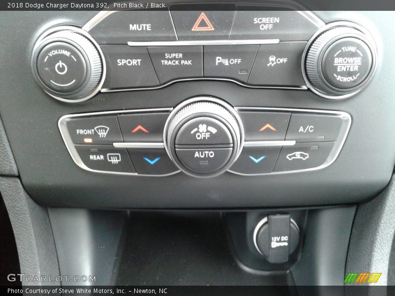 Pitch Black / Black 2018 Dodge Charger Daytona 392