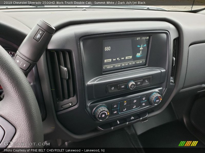 Summit White / Dark Ash/Jet Black 2019 Chevrolet Silverado 2500HD Work Truck Double Cab