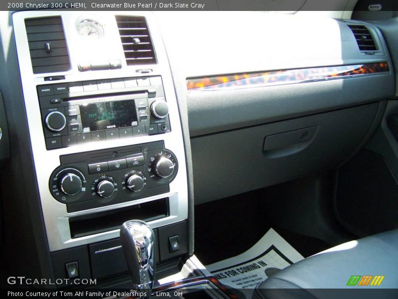 Clearwater Blue Pearl / Dark Slate Gray 2008 Chrysler 300 C HEMI