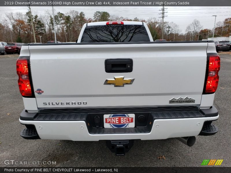 Iridescent Pearl Tricoat / High Country Saddle 2019 Chevrolet Silverado 3500HD High Country Crew Cab 4x4