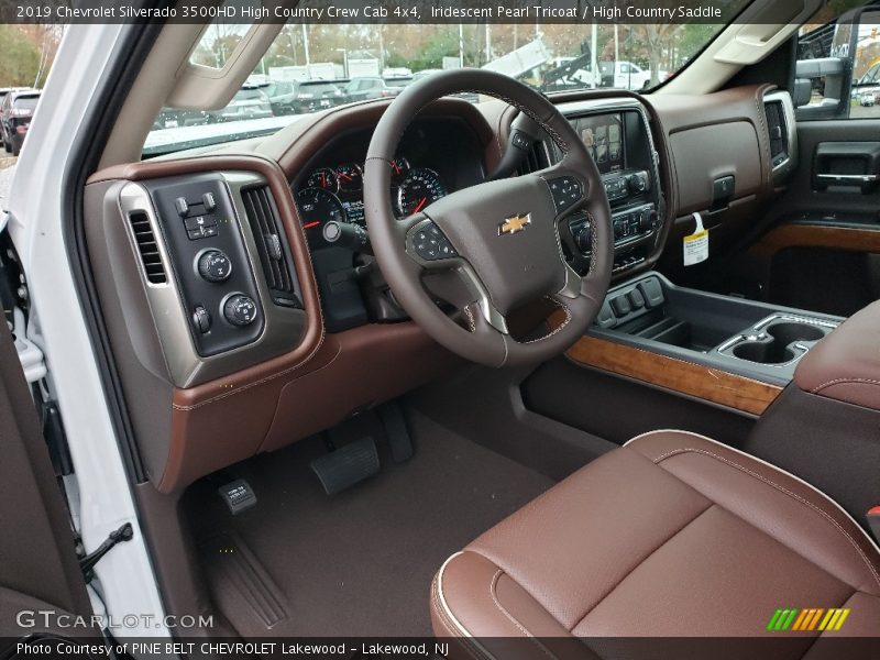 Front Seat of 2019 Silverado 3500HD High Country Crew Cab 4x4