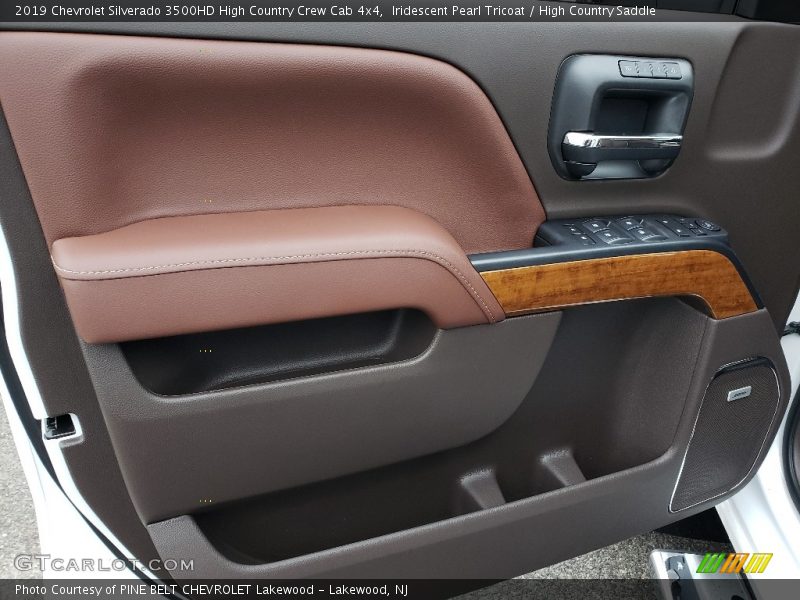 Door Panel of 2019 Silverado 3500HD High Country Crew Cab 4x4