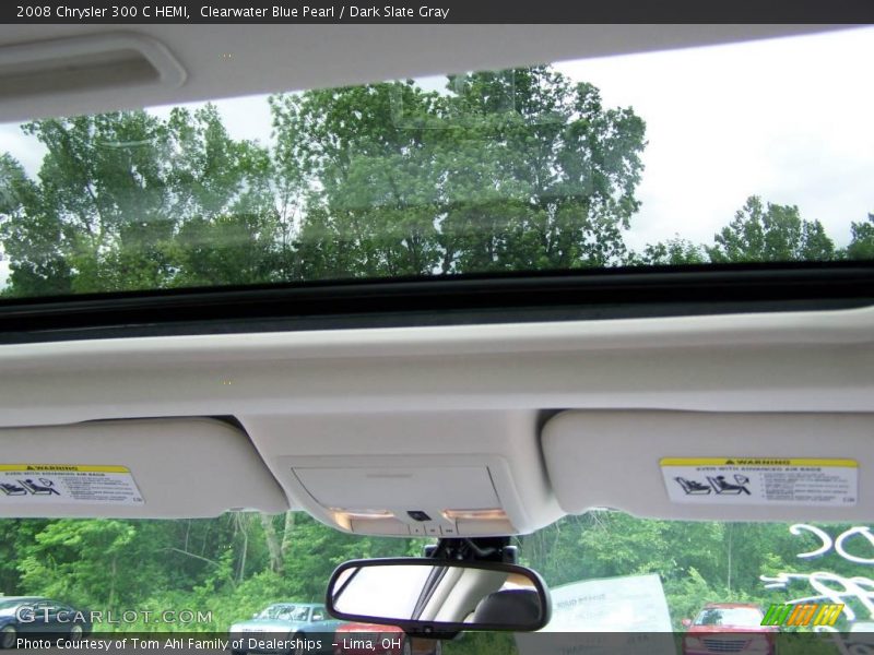 Clearwater Blue Pearl / Dark Slate Gray 2008 Chrysler 300 C HEMI