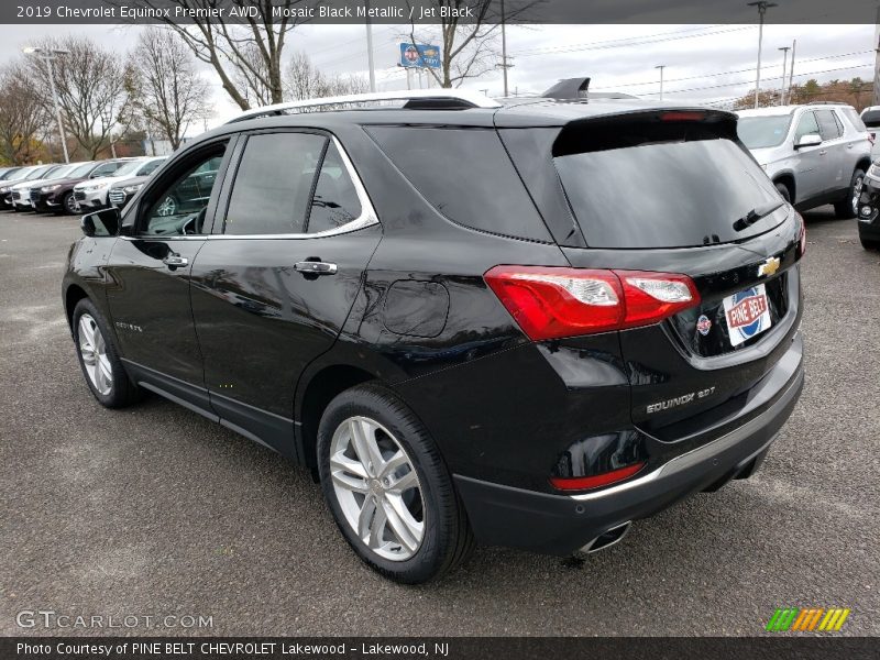 Mosaic Black Metallic / Jet Black 2019 Chevrolet Equinox Premier AWD
