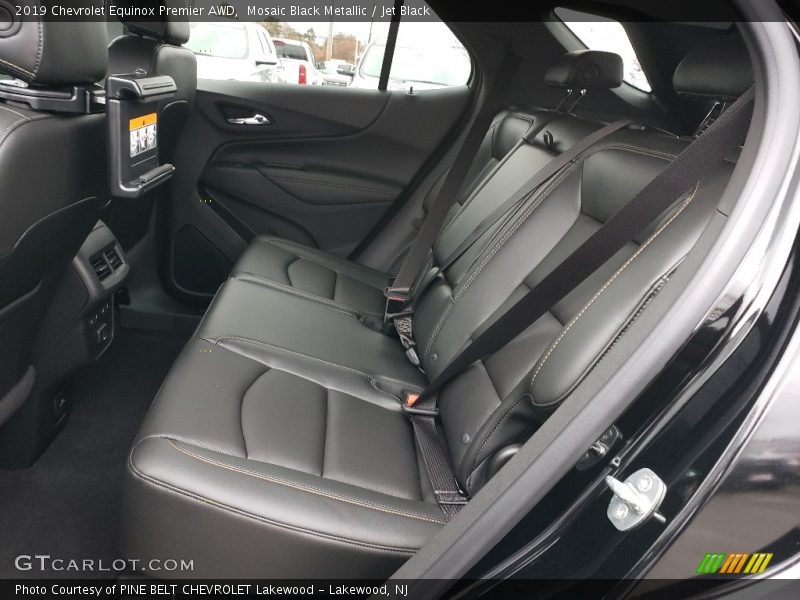 Rear Seat of 2019 Equinox Premier AWD