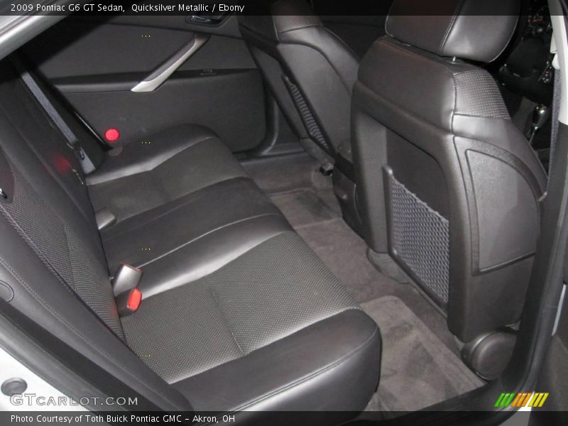 Quicksilver Metallic / Ebony 2009 Pontiac G6 GT Sedan