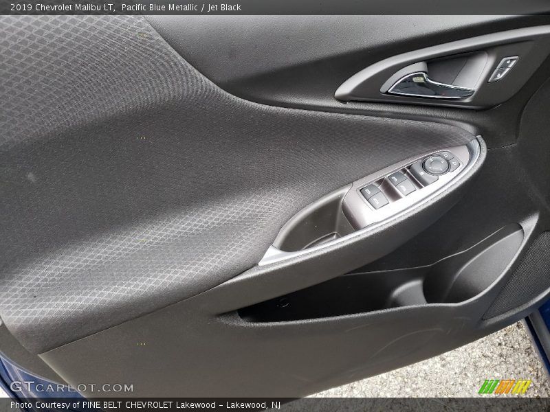 Pacific Blue Metallic / Jet Black 2019 Chevrolet Malibu LT