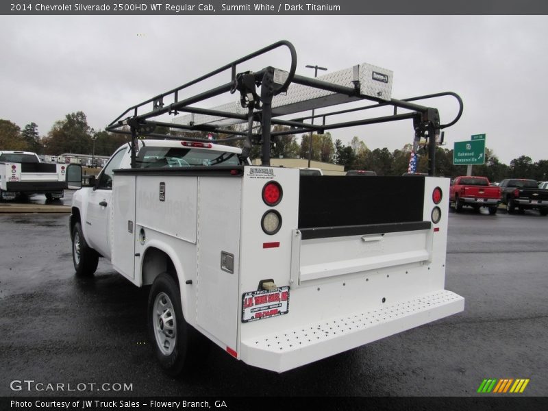Summit White / Dark Titanium 2014 Chevrolet Silverado 2500HD WT Regular Cab