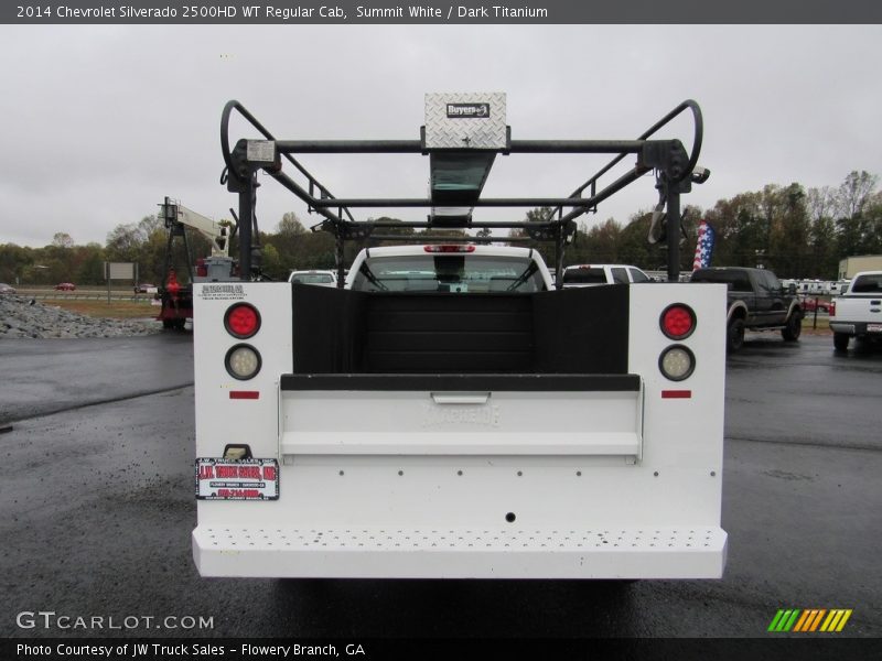 Summit White / Dark Titanium 2014 Chevrolet Silverado 2500HD WT Regular Cab