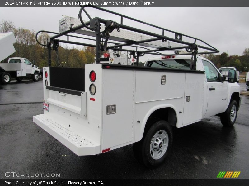 Summit White / Dark Titanium 2014 Chevrolet Silverado 2500HD WT Regular Cab