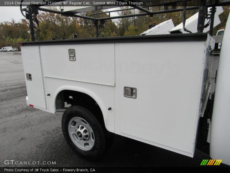 Summit White / Dark Titanium 2014 Chevrolet Silverado 2500HD WT Regular Cab