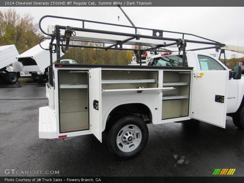 Summit White / Dark Titanium 2014 Chevrolet Silverado 2500HD WT Regular Cab