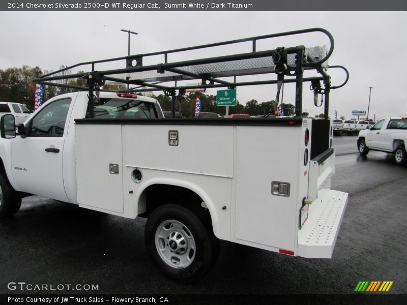Summit White / Dark Titanium 2014 Chevrolet Silverado 2500HD WT Regular Cab