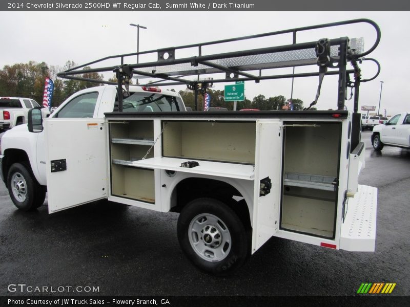 Summit White / Dark Titanium 2014 Chevrolet Silverado 2500HD WT Regular Cab