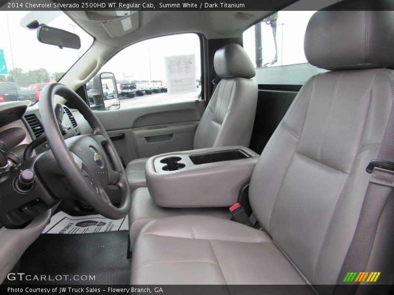 Summit White / Dark Titanium 2014 Chevrolet Silverado 2500HD WT Regular Cab