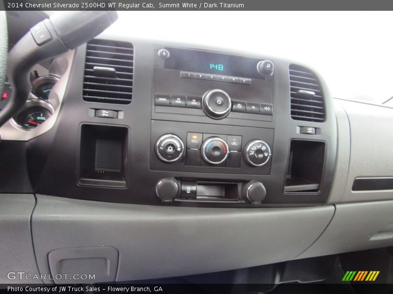 Summit White / Dark Titanium 2014 Chevrolet Silverado 2500HD WT Regular Cab