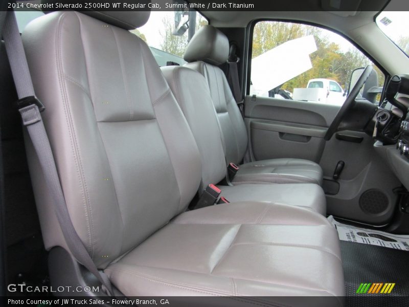 Summit White / Dark Titanium 2014 Chevrolet Silverado 2500HD WT Regular Cab