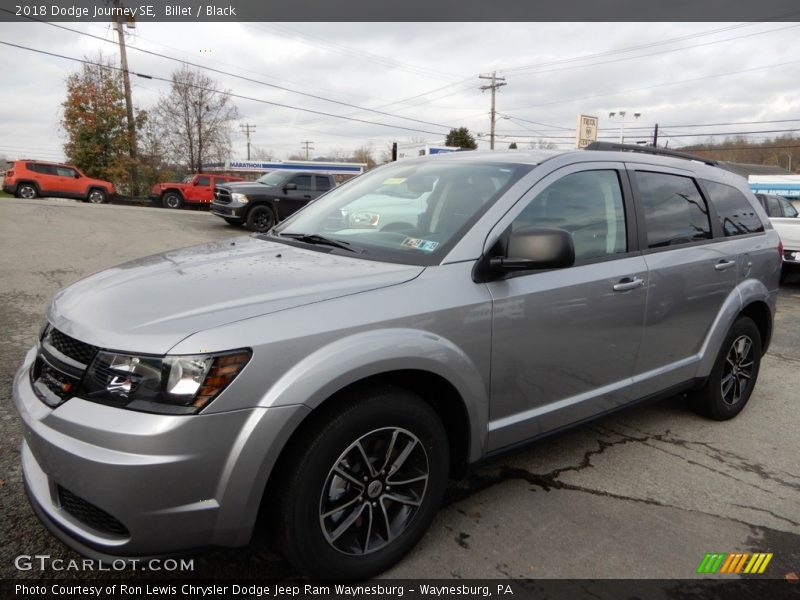 Billet / Black 2018 Dodge Journey SE