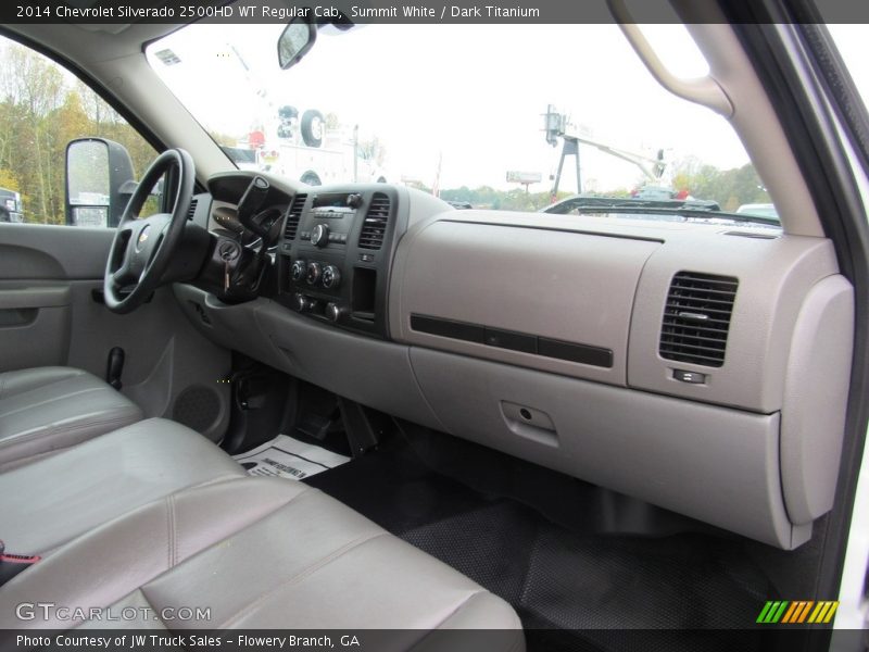 Summit White / Dark Titanium 2014 Chevrolet Silverado 2500HD WT Regular Cab