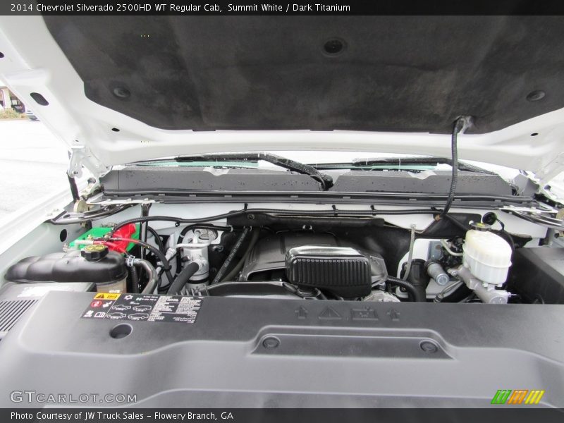Summit White / Dark Titanium 2014 Chevrolet Silverado 2500HD WT Regular Cab