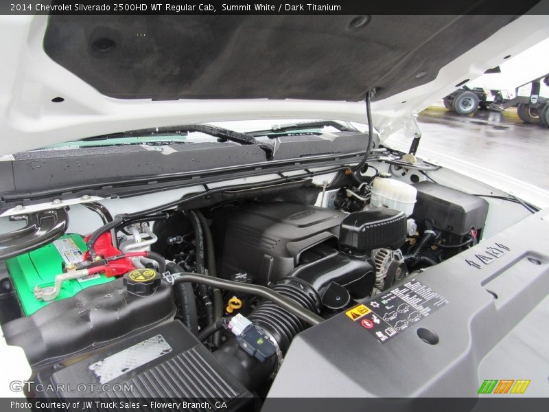 Summit White / Dark Titanium 2014 Chevrolet Silverado 2500HD WT Regular Cab