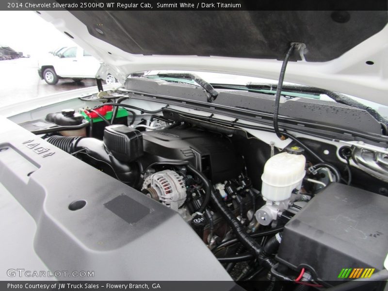Summit White / Dark Titanium 2014 Chevrolet Silverado 2500HD WT Regular Cab