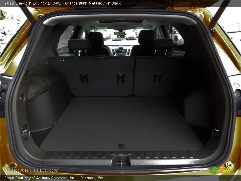 Orange Burst Metallic / Jet Black 2019 Chevrolet Equinox LT AWD