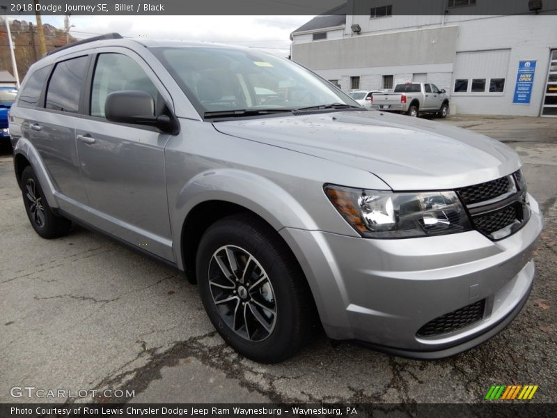 Billet / Black 2018 Dodge Journey SE