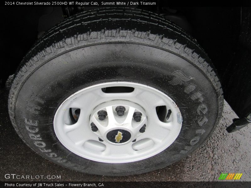 Summit White / Dark Titanium 2014 Chevrolet Silverado 2500HD WT Regular Cab