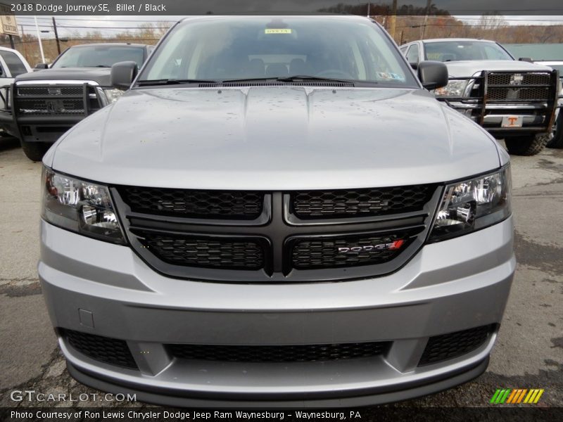 Billet / Black 2018 Dodge Journey SE