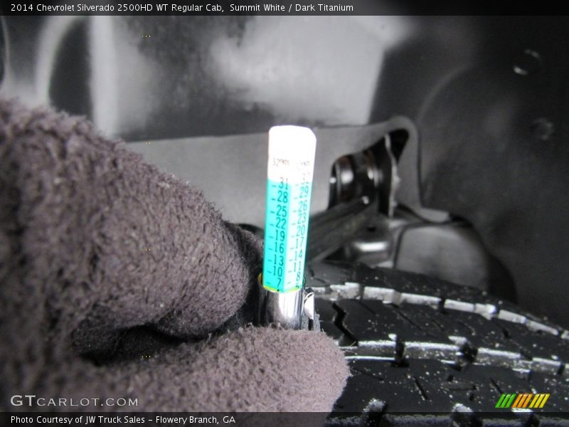 Summit White / Dark Titanium 2014 Chevrolet Silverado 2500HD WT Regular Cab