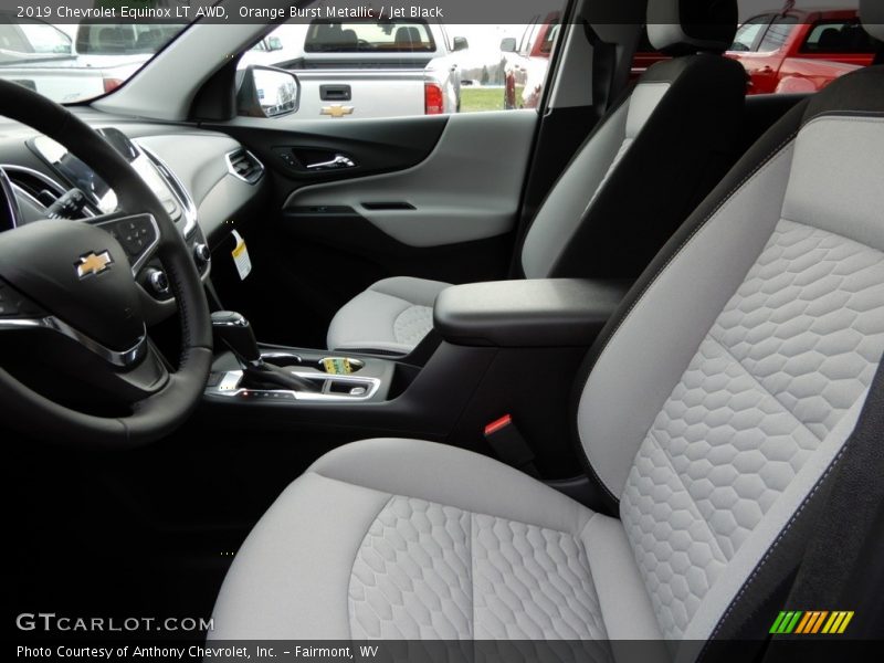 Orange Burst Metallic / Jet Black 2019 Chevrolet Equinox LT AWD