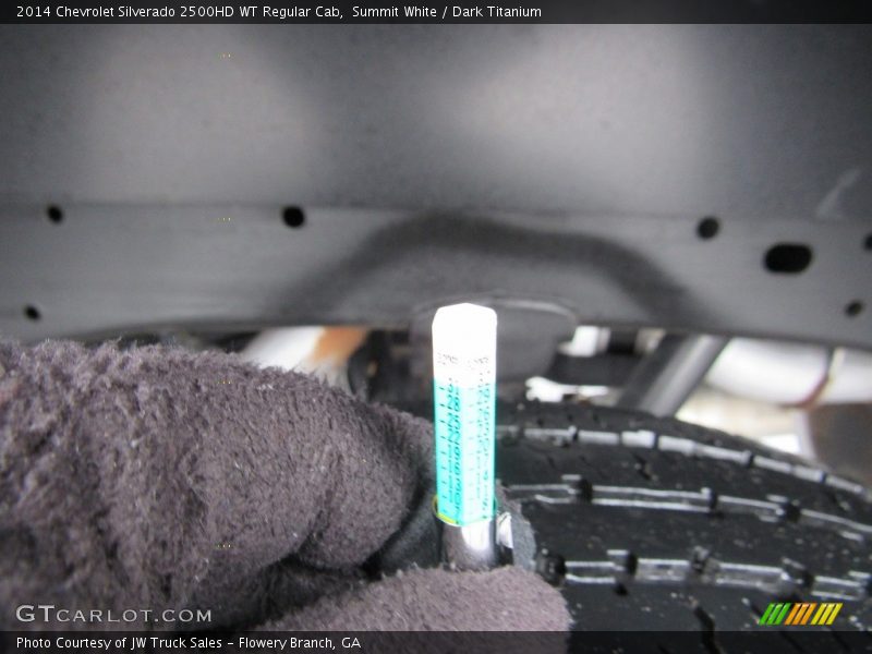 Summit White / Dark Titanium 2014 Chevrolet Silverado 2500HD WT Regular Cab